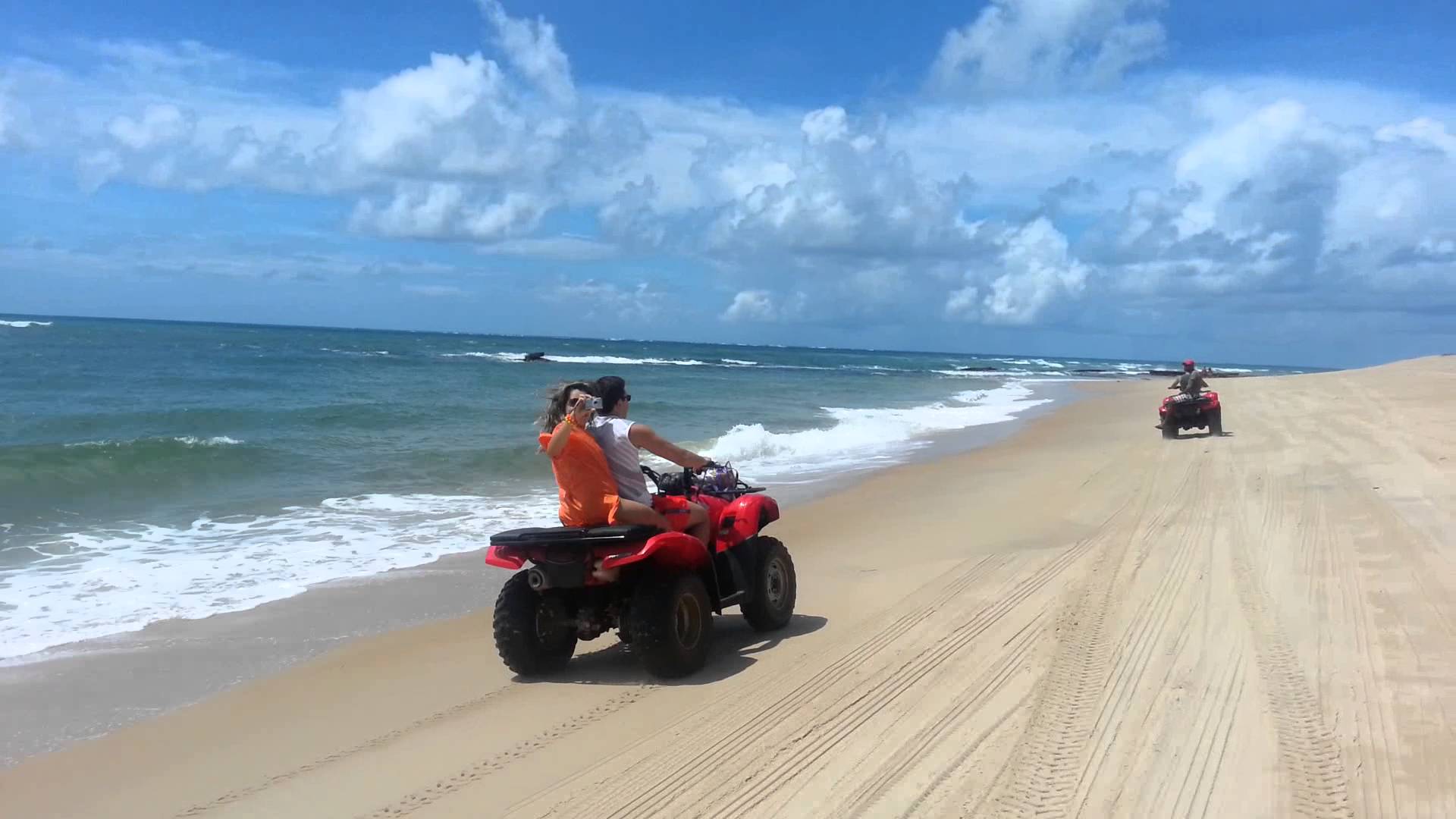 Passeio de quadriciclo em Alagoas